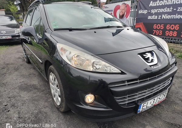 Peugeot 207 cena 14580 przebieg: 129000, rok produkcji 2012 z Rawicz małe 121